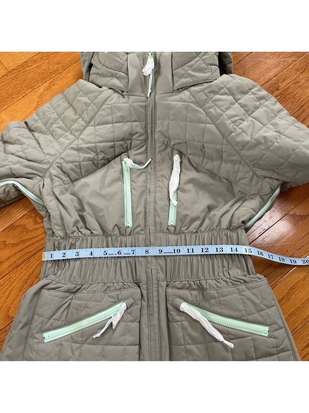 Free People Movement All Prepped Ski Snow Quilted Puffer Jacket Insulated Sz M - Picture 6 of 16